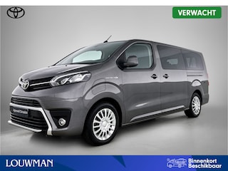 Toyota Proace Long Extra Range Cool 75 kWh 9 Personenbus | BTW voertuig | Apple CarPlay/Android Auto | Cruise Control | Parkeersensoren Achter | Bluetooth |