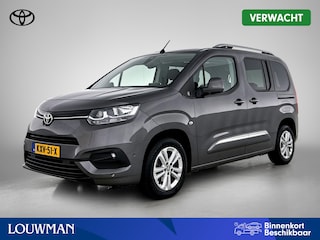 Toyota Proace City 1.2 Turbo Dynamic | Trekhaak | Panoramadak | Parkeersensoren voor+achter | Dodehoek detectie | Navigatie | Apple CarPlay/Android Auto | Cruise Control | Achteruitrijcamera | Climate Control |