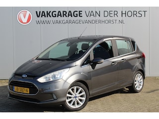 Ford B-MAX 1.0-100pk EcoBoost Titanium. Mooie, chique en luxe Ford B-Max, hoge in- en uitstap ! Trekhaak, Pdc V/A, Navigatie, Climate Controle, Lichtmetalen Velgen,