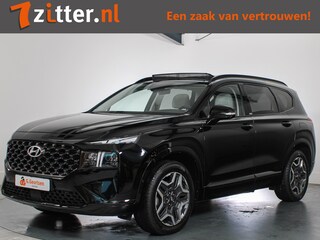 Hyundai Santa Fe 1.6 T-GDI PHEV Premium Plus Sky 7-Persoons Panoramadak, Volleder, SOH 99,8%, Vol optie!