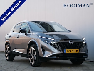 Nissan Qashqai 1.3 MHEV Xtronic Tekna Plus 158 Pk Navi / DAB / Pano-dak / Winterpakket / Apple Carplay / Leer