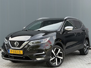 Nissan Qashqai BWJ 2019 | 1.2T 116PK Tekna + | TREKHAAK | PANO DAK | LEER | CLIMA | 360 CAMERA | STOELVERW | 19'' LMV |