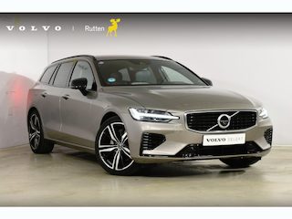 Volvo V60 T8 Twin Engine 390PK Automaat AWD R-Design / Adaptive Cruise Control / 360 Camera / Harman Kardon / Stoel- en stuurverwarming / Stoelverwarming achter / Trekhaak elektrisch wegklapbaar / Elektrische stoelen met geheugen