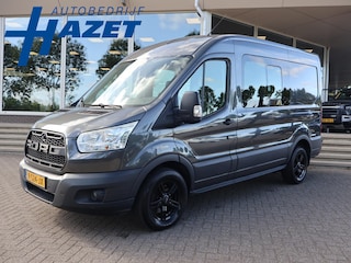 Ford Transit 330 2.0 TDCI 130 PK L2H2 DUBBEL CABINE 5-PERS. *85.969 KM* | EURO 6 | TREKHAAK 2650 KG | LMV