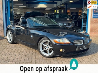 BMW Z4 Roadster 3.0i 2003 ZWART CABRIO AIRCO LM APK NAP!