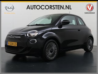 Fiat 500 Icon Long Range 42kWh SOH 91% Apple Carplay Android Auto Navi Ecc Cruise Control Keyless DAB Led Lmv Bluetooth Isofix Wifi Lane Assist Regen-Lichtsensor Grote Accu 1e Eigenaar Origineel Nederlandse Auto