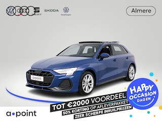 Audi A3 Sportback 35 TFSI S edition 150 pk S-tronic | Verlengde garantie | Navigatie | Panoramadak | Parkeersensoren (Park assist) | Achteruitrijcamera | Stoelverwarming | S-line |