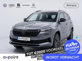 Skoda Karoq 1.5 TSI ACT Sportline Business 150 pk Automaat (DSG) | Verlengde garantie | Navigatie via App | Parkeersensoren | Achteruitrijcamera | Adaptieve cruise control | Stoelverwarming v/a | Verwarmde voorruit |