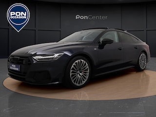 Audi A7 Sportback 55 TFSIe Quattro S-line | Pano Dak | Trekhaak | Head-up Display | 360 Camera | Night Vision | Soft Close | B&O Audio | Elek. Stoelen | Stoelverwarming V+A | 19'' |