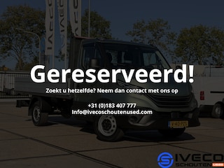 Iveco Daily 35S14H A8 2.3L 140pk | W4100 | Open laadbak | Automaat | Adaptive cruise Control | Camera | AppleCarPlay | Trekhaak