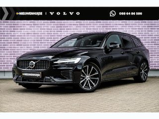 Volvo V60 T8 Plug-in Hybrid AWD Plus Dark | PHEV Long Range | Trekhaak | Sportstoelen | Panoramadak | Harman Kardon Audio | Head-up Display | 360 Graden Camera | Stoelverwarming voor en achter | Keyless Entry | Elektrische Achterklep | Elektrisch Verstelbare Voorstoelen | Cruise Control Adaptief | BLIS | Google Navigatie | Apple Carplay | Android Auto