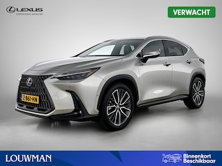 Lexus NX 350h AWD President Line | BTW | Mark Levinson | Rood Lederen bekleding | Memory Seat | Stoel+stuurverwarming | Stoelventilatie | BlindSpot Monitor | Trekhaak afneembaar | 360 Camera | Elektrische achterklep | Parkee