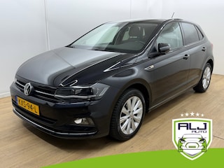 Volkswagen Polo Occasion 1.0 TSI Highline Business R | Zwart | Tweedehands Volkswagen Polo | Cruise | Airco | Carplay | Parkeercam