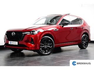 Mazda CX-60 2.5 e-SkyActiv PHEV Homura Plus | Nieuwe Auto | Schuifdak | 360 Camera | Stoelventilatie | Leder | Keyless | Head-up | Adaptieve Cruise | Carplay | Navi