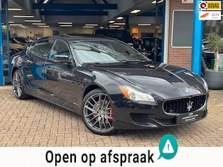 Maserati Quattroporte 3.0 S Q4 AUT 2013 Zwart Dak LEDER NAP!