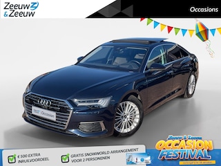 Audi A6 Limousine 50 TFSI e quattro Business edition *Automaat*Navi+360Camera*Schuif/kanteldak*Climate Control*Stoelverwarming/ventilatie*Elekt. Achterklep*Memory stoelen*Nette auto!