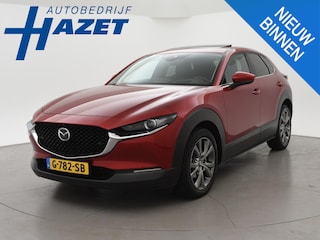 Mazda CX-30 2.0 e-SkyActiv-X M HYBRID LUXURY + TREKHAAK | BOSE | ADAPTIVE CRUISE | 360 CAMERA | SCHUIFDAK