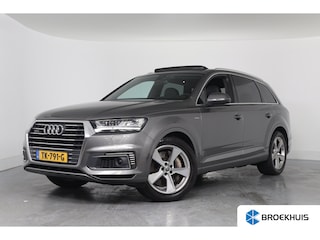 Audi Q7 3.0 TDI e-tron quattro Sport | Trekhaak | Elektrisch Panoramadak | Nachtzicht | Memory | Luchtvering | Achterklep Elektrisch | Adaptieve Cruise Control | Stoelverwarming |