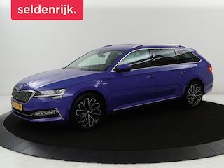 Skoda Superb Combi 1.4 TSI iV Laurin & Klement | SOH 95.8% | Trekhaak | Leder | Virtual Dashboard | Stoelverwarming | Memory | Virtual Dashboard | Park assist | Cruise control | Navigatie | Carplay |