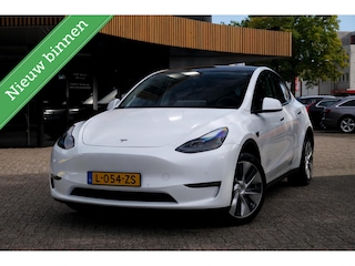 Tesla Model Y Long Range AWD 75 kWh|Rijklaar!|SoH89%|Trekhaak|Pano|FSD3|Camera