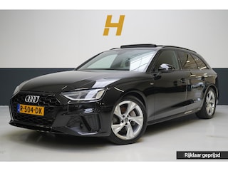 Audi A4 Avant 40 TFSI S edition Competition | Zwart optiek | Panoramadak | Trekhaak | Adaptive | Carplay | Camera | Leder | Sportstoelen