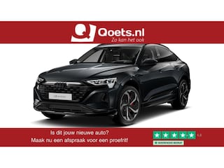 Audi Q8 e-tron 55 quattro Advanced Edition 115 kWh Trekhaak - Panoramadak - Adaptieve Cruise Control - B&O - Head up - Stoelmassage/ventilatie - Comfortstoelen vóór - Stoelverwarming voor/achter -