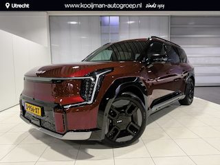 Kia EV9 GT-Line AWD 99.8 kWh Trekhaak 2.500 kilo trekgewicht, NL Auto, BTW Auto, tot 10 jaar garantie, Schuif kantel dak, Stoel en Stuur Verwarming, Apple Carplay/Android Auto.