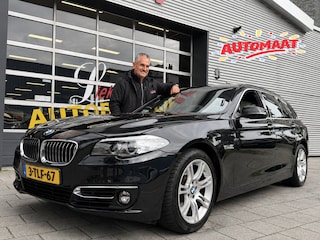 BMW 5-serie Touring 520i High Executive - AUTOMAAT I Panorama dak I Leer I Navigatie I Sport interieur I Airco I PDC I Luxury