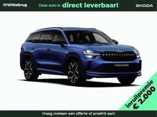 Skoda Kodiaq 1.5 TSI PHEV Sportline Business Comfort pakket / Panoramadak / Simply Clever Familie / Trekhaak / 20 inch / Winter