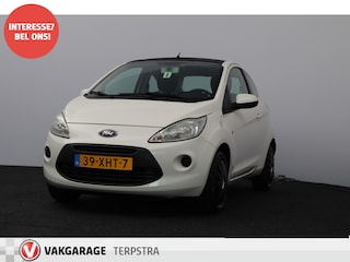 Ford Ka 1.2 Cool & Sound start/stop/ Half-Leder - Alcantara/ Airco/ C.V. Afstand/ Elek. pakket/ Isofix/ Radio-CD/ Getint glas.