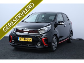 Kia Picanto 1.0 T-GDI GT-Line/ Keyless/ Camera/ Stoel + Stuurverw./ Extra getint glas/ LED Dagrijverl./ LEDER/ Apple + Android/ DAB+/ Clima/ Cruise/ Elek. pakket/ Isofix/ Bluetooth/ Multi. LEDER. Stuur/ Mistl./ PDc/ Chroom