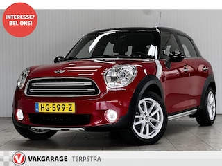 Mini Countryman 1.6 Cooper Pepper/ Zwarte Hemel/ 17''LMV/ Clima/ Navi/ Cruise/ Bluetooth/ Multi.LEDER.Stuur/ Elek.pakket/ Isofix/ PDC Achter.