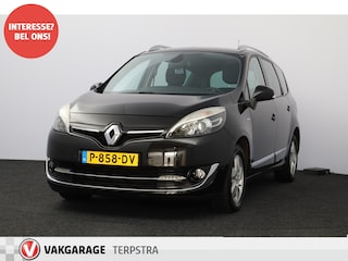 Renault Scénic 1.2 TCe BOSE/ 7-Persoons!/ PDC V+A/ Navi/ Half-Leder/ Clima/ Cruise/ Keyless/ Elek. pakket/ Isofix/ Bluetooth/ Armsteun/ Multi. LEDER. Stuur/ 16'' LMV/ Mistl./ Dakrails.
