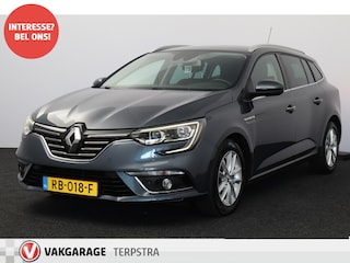 Renault Mégane Estate 1.5 dCi Eco2 Bose/ D-Riem verv: 126.000 KM!/ Keyless/ Camera/ Dode-Hoek DET./ Half-Leder/ Apple + Android/ DAB+/ 16'' LMV/ Lane-Assist./ Extra getint glas/ Navi/ Clima/ Cruise/ Multi. LEDER. Stuur.