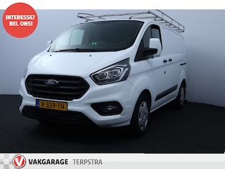 Ford Transit Custom 280 2.0 TDCI L1H1 Trend/ D-Riem verv: 144.000 Km!/ Trekhaak/ Automaat!/ Apple Carplay/ DAB+/ Voorruitverw./ Stoelverw./ PDC V+A/ Navi/ Clima/ Cruise/ Elek. pakket/ Bluetooht/ Multi. LEDER. Stuur/ PDC V+A.