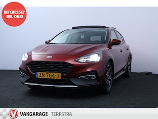 Ford Focus 1.0 EcoBoost Active Business/ Camera/ Keyless/ Panorama-Dak/ B&O/ Adaptive Cruise/ LED Koplampen/ Stoel + Stuurverw./ 18'' LMV/ Extra getint glas/ PDC V+A/ Lane-Assist.