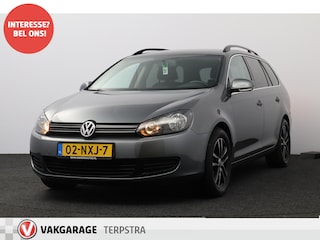 Volkswagen Golf Variant 1.4 TSI Comfortline/ D-Ketting verv: 190.000KM!/ Trekhaak/ 16'' LMV/ Apple + Android/ Clima/ Cruise/ Elek. pakket/ Isofix/ Bluetooth/ Armsteun/ Multi. LEDER. Stuur/ 16'' LMv/ Extra getint glas.