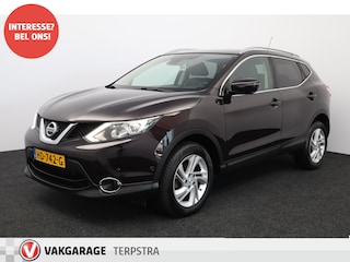 Nissan Qashqai 1.6 Tekna/ Trekhaak/ 164pk!/ 360° Camera/ Stoelverw./ 19''LMV/ Clima/ Navi/ Cruise/ Bluetooth/ Multi.LEDER.Stuur/ Elek.Pakket/ Isofix/ PDC.
