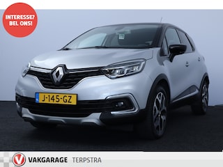 Renault Captur 0.9 TCe Intens/ PANORAMA-DAK/ Camera/ Two-Tone/ LED Koplampen/ Half-Leder/ Android Auto/ Keyless/ PDC/ Bluetooth/ Multi. LEDER. Stuur/ Clima/ Cruise/ AUX & USB/ Armsteun.
