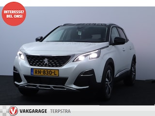 Peugeot 3008 1.2 PureTech Allure/ D-Riem verv: 95.000 Kilometer!/ Automaat/ Trekhaak/ Virtual Dashb./ 18'' LMV/ LED Koplampen/ Half-Leder/ Keyless/ Dode-Hoek DET./ Apple + Android/ Lane-Assist./ Extra getint glas/ Bluetooth/