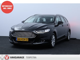 Ford Mondeo Wagon 1.5 TDCi Titanium/ LED Koplampen/ Voorruitverw./ Keyless/ Dode-Hoek DET./ PDC V+A/ Android-Auto/ PDC V+A/ Lane-Assist./ Grootlicht Assist./ 16'' LMV/ Chroom.