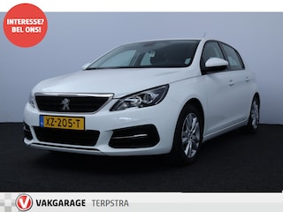 Peugeot 308 1.2 PureTech Active /D-Riem Verv. 180.000KM! /Trekhaak! /Apple + Android /DAB+! /Navi /Climat /Cruise /Elek. pakket /Bluetooth /LED Dagrijverl. /16"LMV /Getint glas /PDC /Isofix /Armsteun.