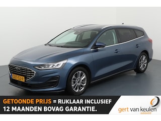 Ford Focus Wagon 1.0 EcoBoost Hybrid 155pk AUTOMAAT TITANIUM/NAVI/LED/LMV/NL-AUTO