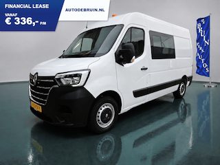 Renault Master T35 2.3 dCi L2H2 DC 7-Persoons Airco Cruisecontrol 136Pk Dubbelcabine