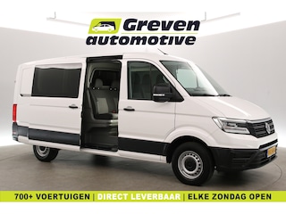 Volkswagen Crafter 2.0 TDI 140PK L3H2 | DC | 6 Zits | 3000KG Trekgew. | Airco | Camera | Cruise | Carplay | Parkeersens.
