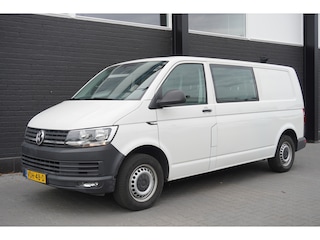 Volkswagen Transporter 2.0 TDI L2 Dubbel Cabine EURO 6 - Airco - Cruise - PDC - €15.900,- Excl.