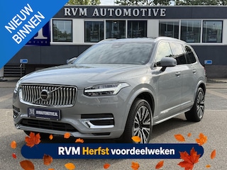 Volvo XC90 T8 Plug-in Hybrid ULTIMATE Bright VAN:54.900,- VOOR: 52.877,- UW HERFSTVOORDEEL:2.023,-| SOH 100%| 7 PERSOONS| HARMAN KARDON| 360 CAMERA| ELEK. TREKHAAK|  PANO| ACHTERBANK VERWARMD| HUD| PILOT ASSIST| VOLVO DEALER ONDERHOUDEN|