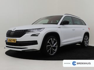 Skoda Kodiaq 1.5 TSI Sportline Business 7p. l Canton Sound l Elekt. Stoel incl Memory l Side Assist l Elektr. Klep l Panoramadak l Alcantara l Navigatie l