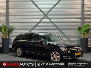 Mercedes-Benz C-klasse Estate 180 Avantgarde 156-PK!/NAVI/CRUISE/PDC/TREKHAAK/STOELVERW/HALF-LEDER/CLIMATE/MULTIMEDIA