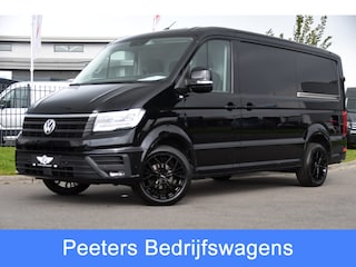 Volkswagen Crafter 2.0 TDI L3H2 Black Edition Adaptieve Cruise, Camera, Carplay, LED, 2 x Schuifdeur, 177pk, Automaat, Geveerde stoel, Massage Stoel, Trekhaak, Uniek!